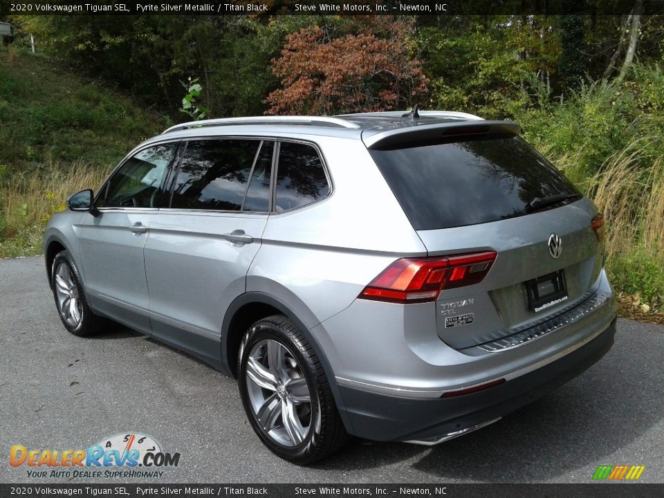 2020 Volkswagen Tiguan SEL Pyrite Silver Metallic / Titan Black Photo #9