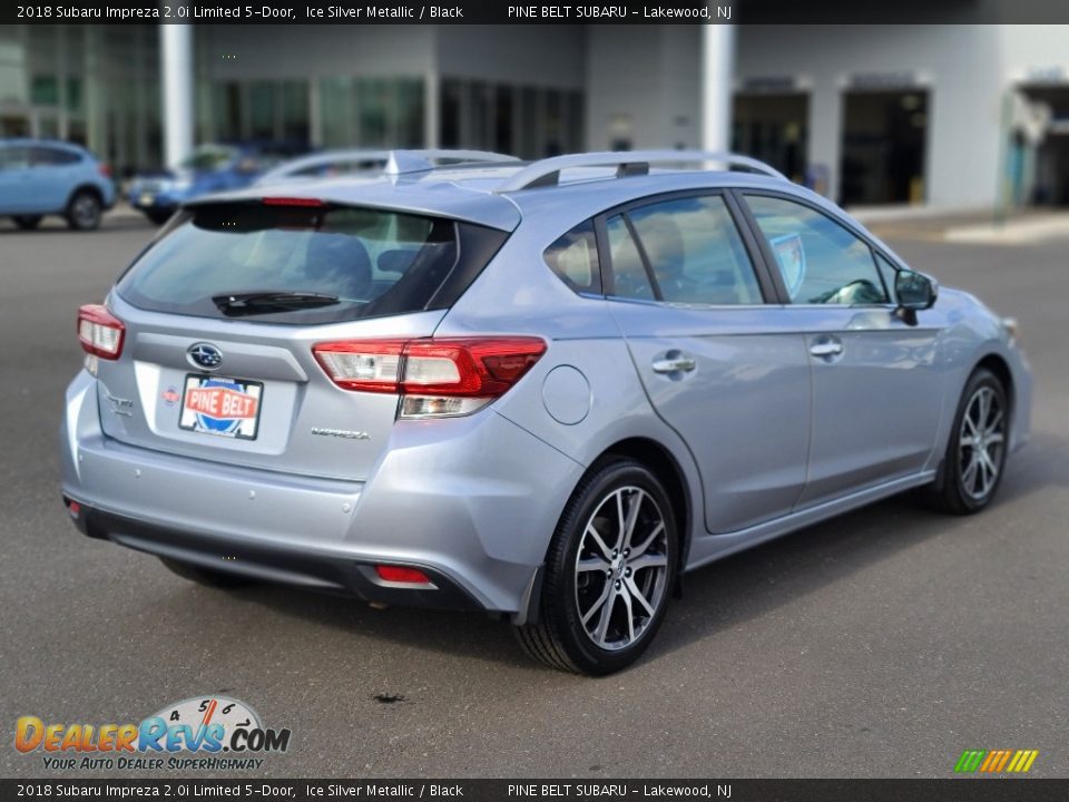 2018 Subaru Impreza 2.0i Limited 5-Door Ice Silver Metallic / Black Photo #21