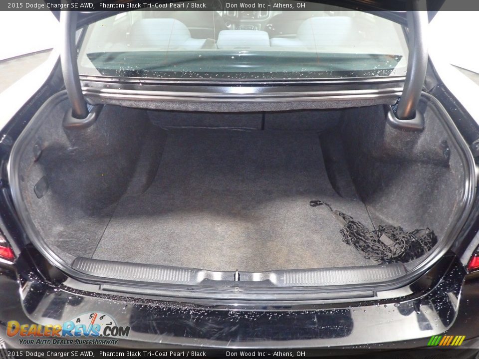 2015 Dodge Charger SE AWD Phantom Black Tri-Coat Pearl / Black Photo #14