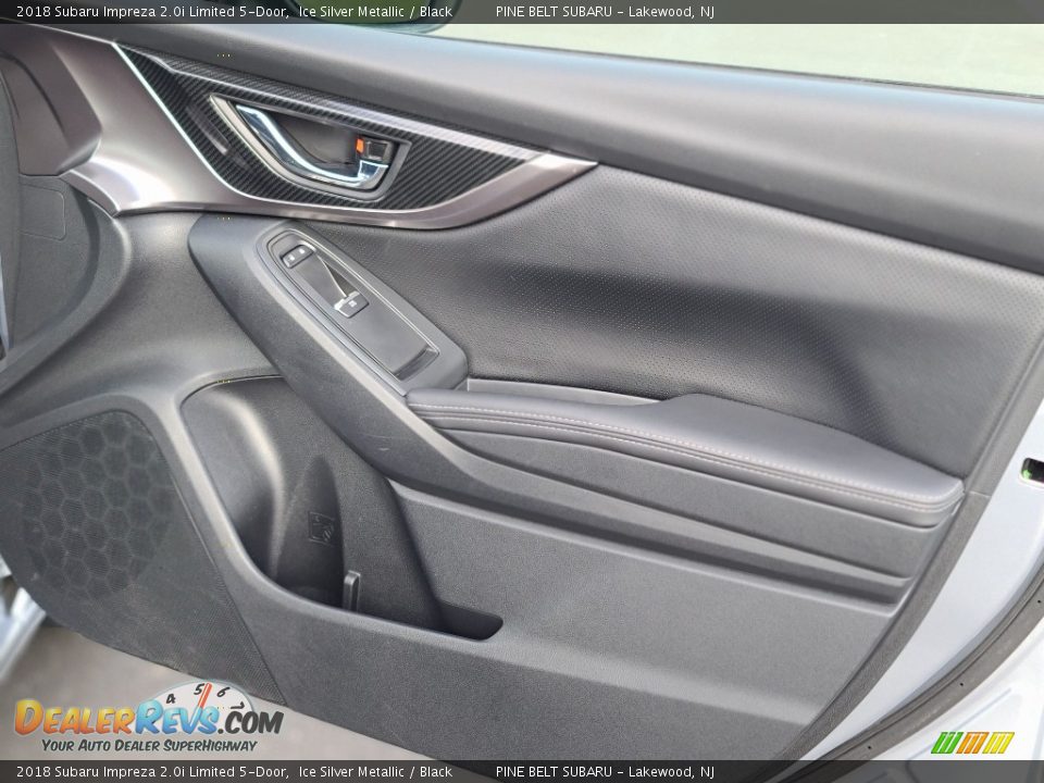 2018 Subaru Impreza 2.0i Limited 5-Door Ice Silver Metallic / Black Photo #26