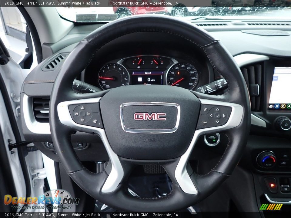 2019 GMC Terrain SLT AWD Summit White / Jet Black Photo #21