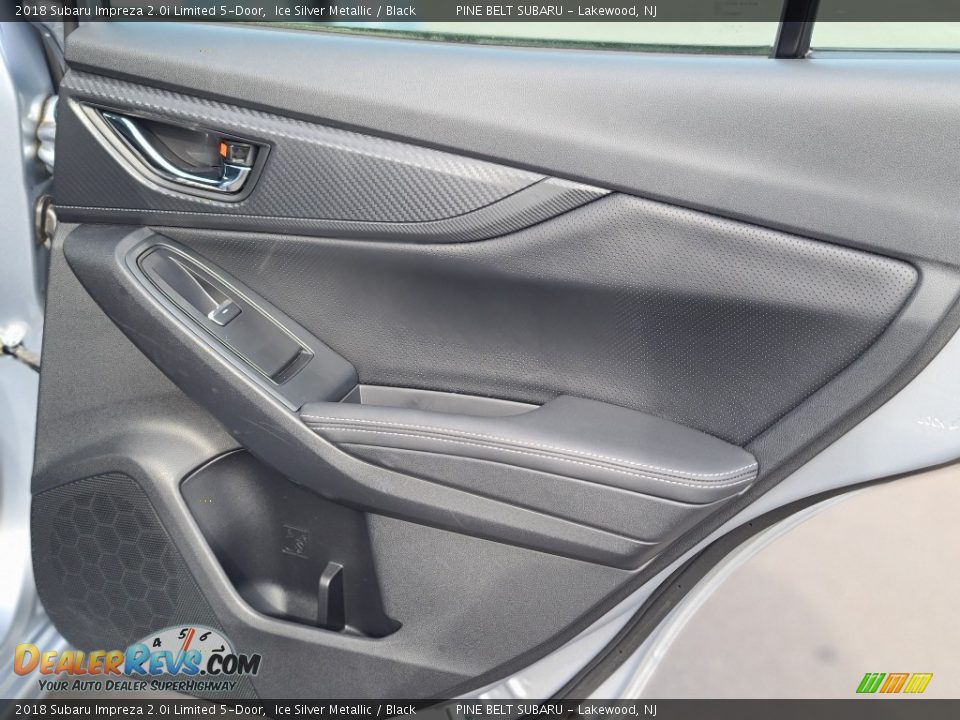2018 Subaru Impreza 2.0i Limited 5-Door Ice Silver Metallic / Black Photo #30