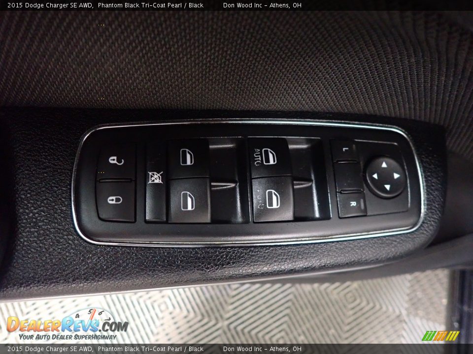 2015 Dodge Charger SE AWD Phantom Black Tri-Coat Pearl / Black Photo #20