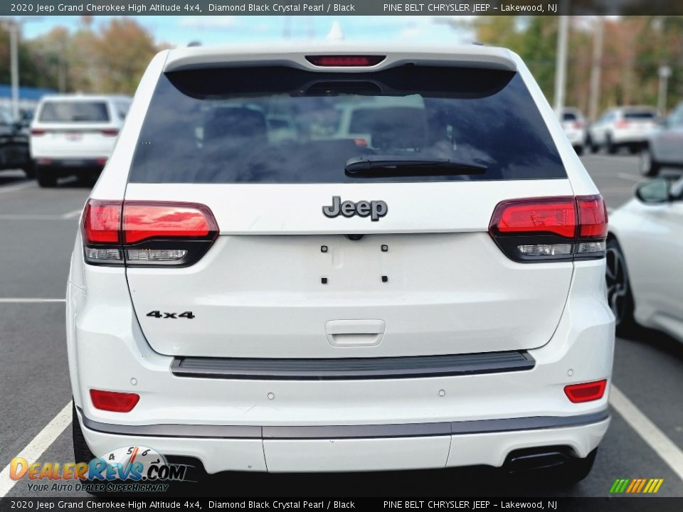 2020 Jeep Grand Cherokee High Altitude 4x4 Diamond Black Crystal Pearl / Black Photo #5