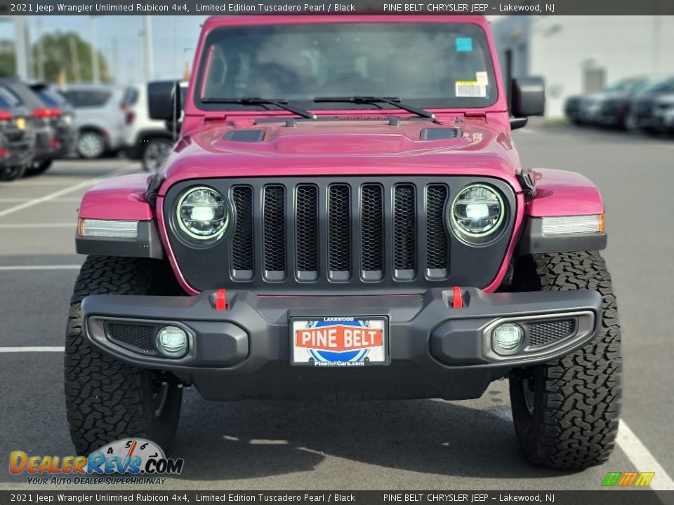 2021 Jeep Wrangler Unlimited Rubicon 4x4 Limited Edition Tuscadero Pearl / Black Photo #3