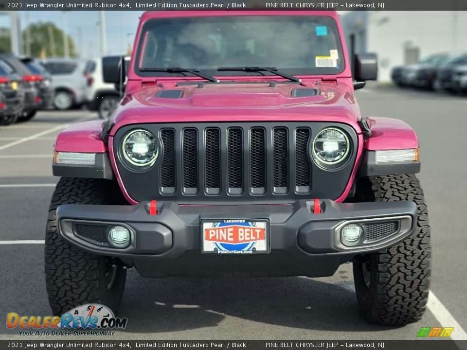 2021 Jeep Wrangler Unlimited Rubicon 4x4 Limited Edition Tuscadero Pearl / Black Photo #3
