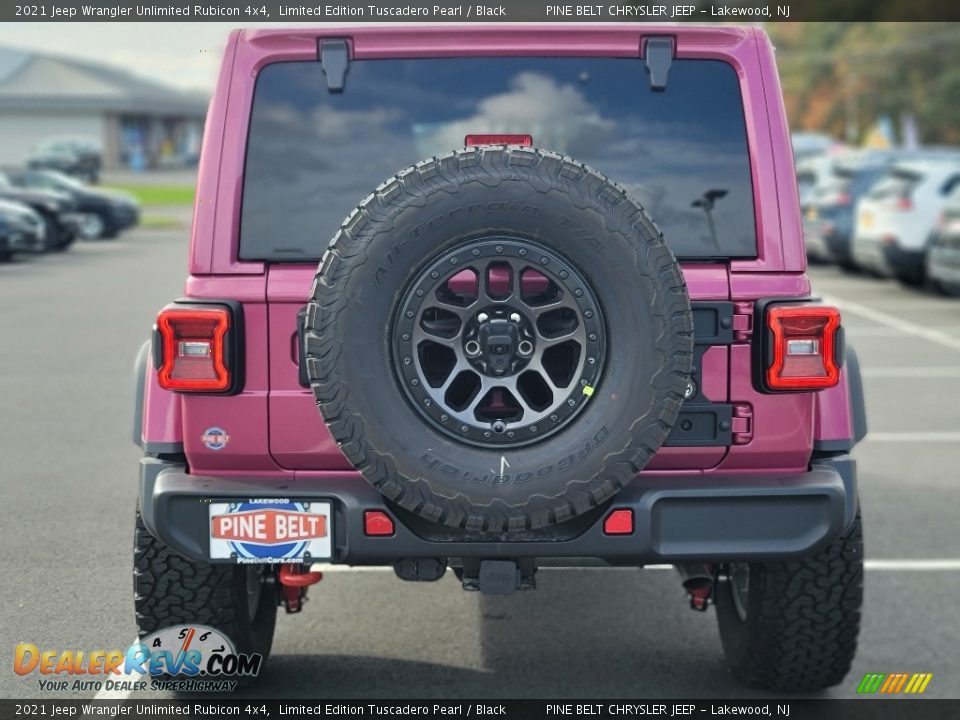 2021 Jeep Wrangler Unlimited Rubicon 4x4 Limited Edition Tuscadero Pearl / Black Photo #7