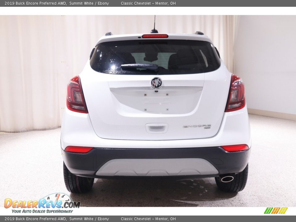 2019 Buick Encore Preferred AWD Summit White / Ebony Photo #18