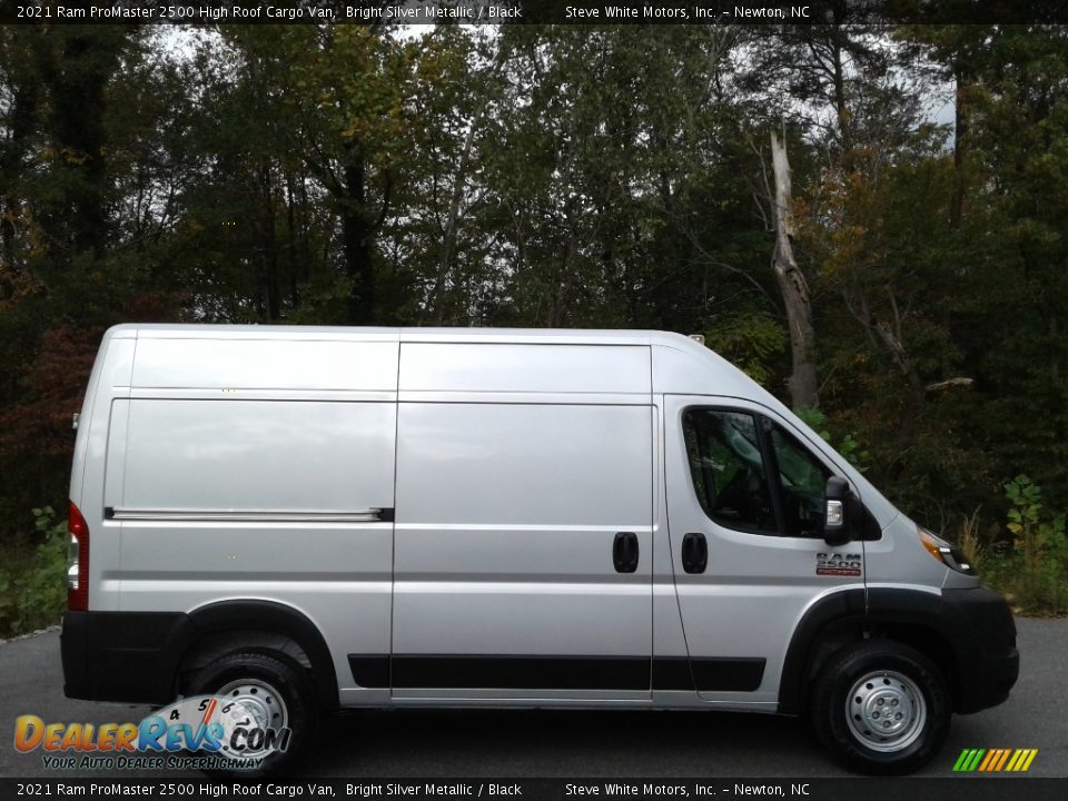 Bright Silver Metallic 2021 Ram ProMaster 2500 High Roof Cargo Van Photo #5