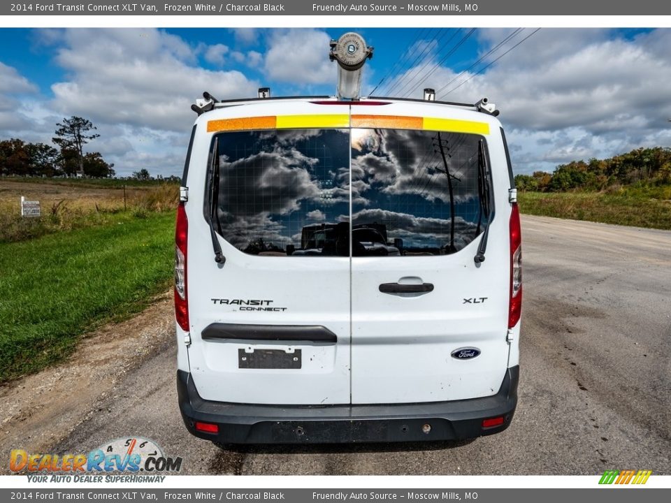 2014 Ford Transit Connect XLT Van Frozen White / Charcoal Black Photo #5