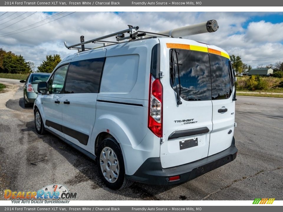 2014 Ford Transit Connect XLT Van Frozen White / Charcoal Black Photo #6