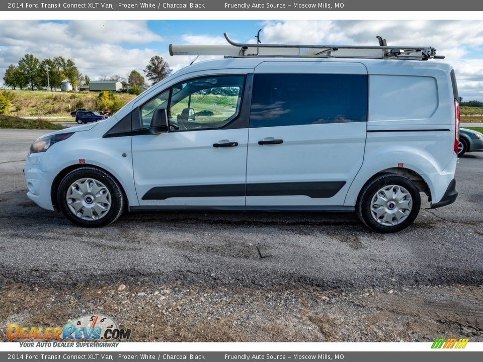 2014 Ford Transit Connect XLT Van Frozen White / Charcoal Black Photo #7