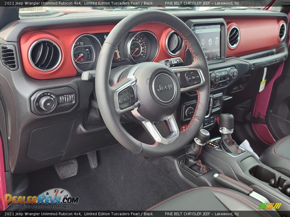 2021 Jeep Wrangler Unlimited Rubicon 4x4 Steering Wheel Photo #14