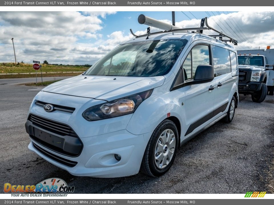 2014 Ford Transit Connect XLT Van Frozen White / Charcoal Black Photo #8