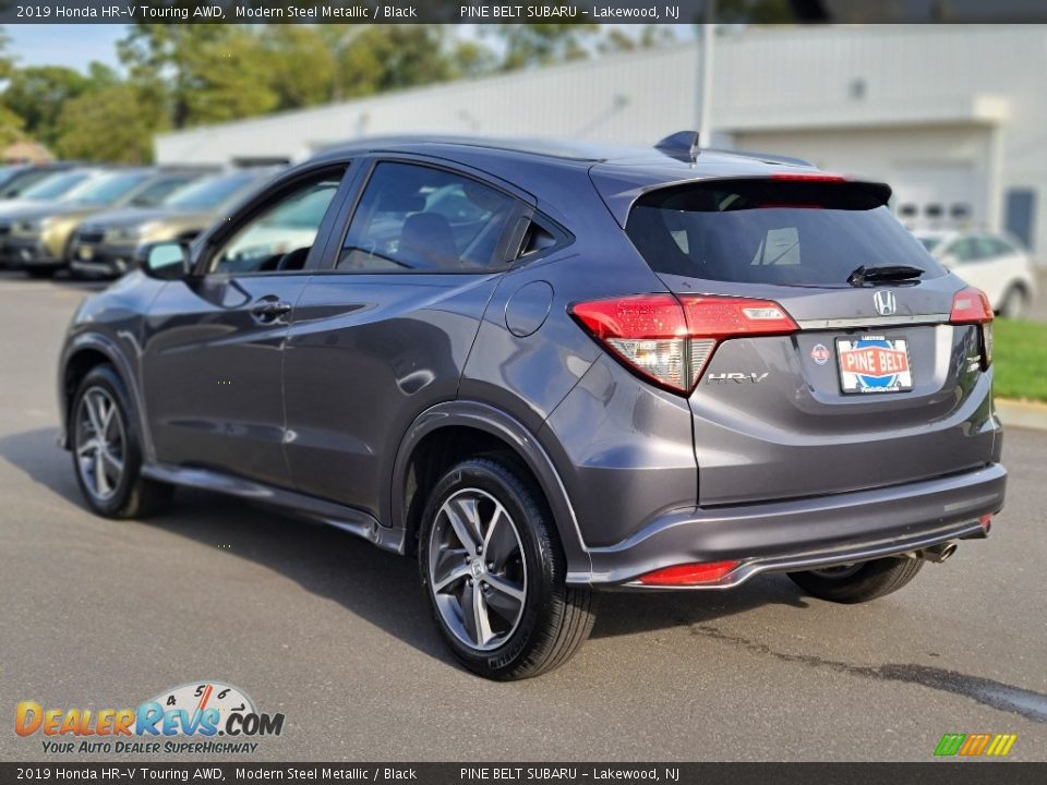 2019 Honda HR-V Touring AWD Modern Steel Metallic / Black Photo #18