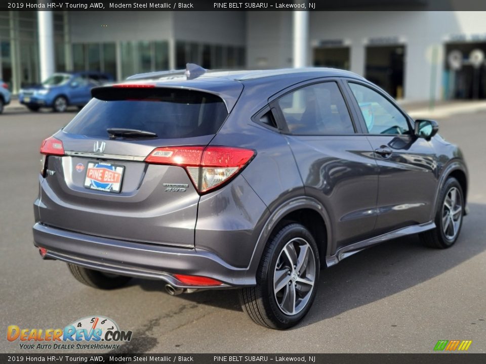 2019 Honda HR-V Touring AWD Modern Steel Metallic / Black Photo #20