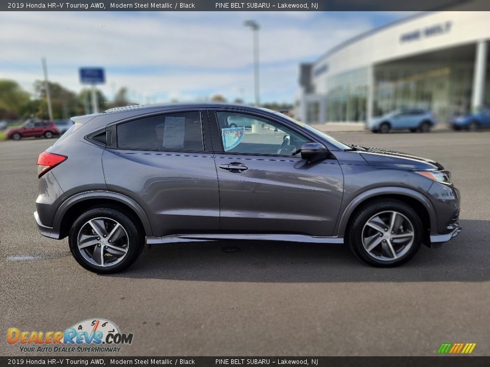 2019 Honda HR-V Touring AWD Modern Steel Metallic / Black Photo #21