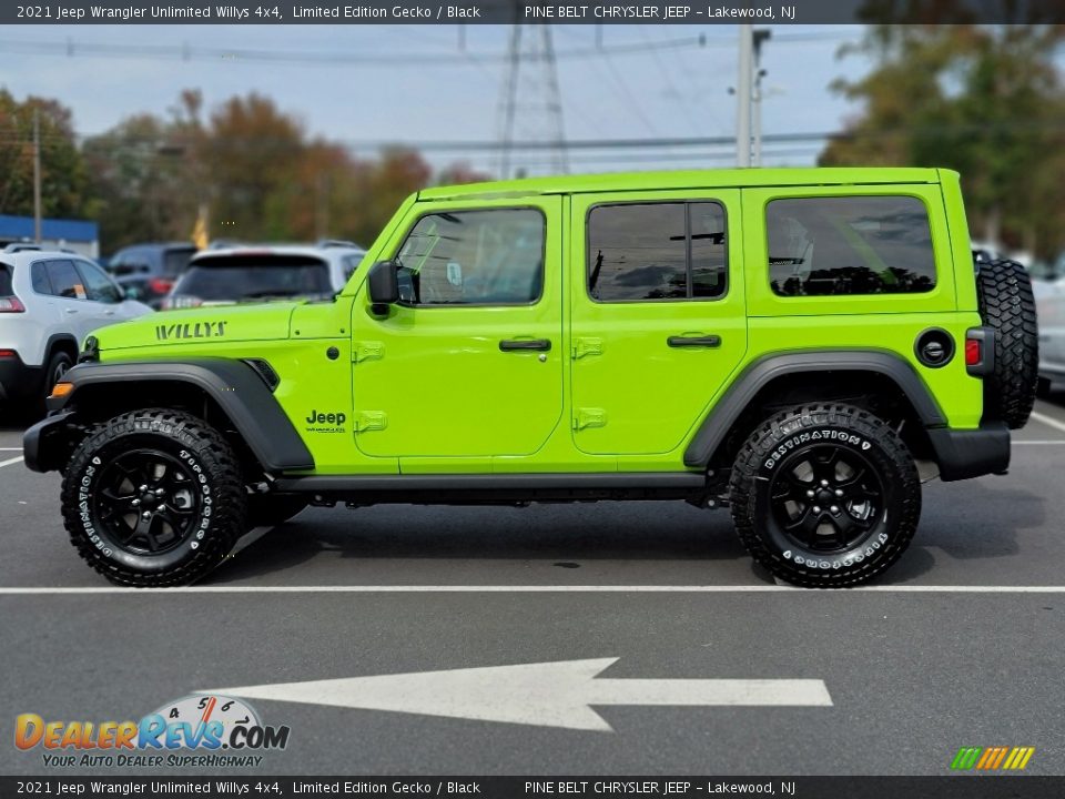 Limited Edition Gecko 2021 Jeep Wrangler Unlimited Willys 4x4 Photo #4