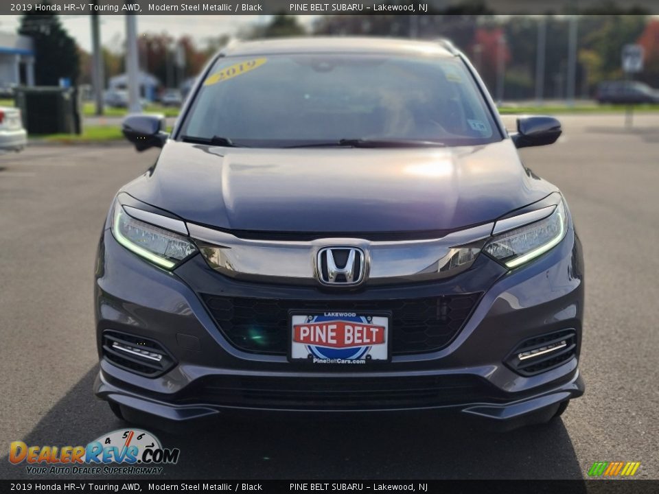 2019 Honda HR-V Touring AWD Modern Steel Metallic / Black Photo #23