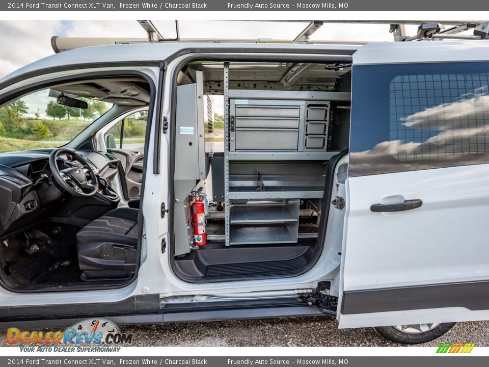 2014 Ford Transit Connect XLT Van Frozen White / Charcoal Black Photo #21