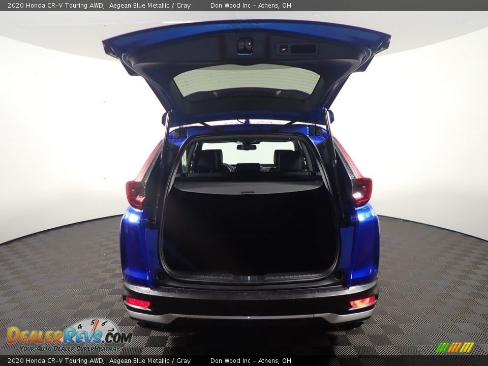 2020 Honda CR-V Touring AWD Aegean Blue Metallic / Gray Photo #17