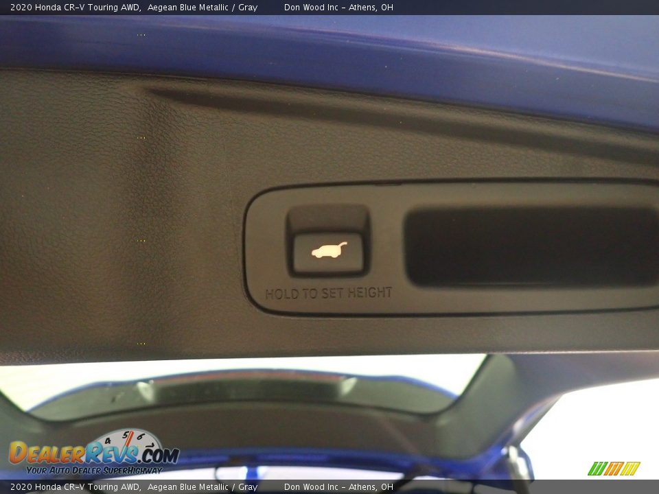 2020 Honda CR-V Touring AWD Aegean Blue Metallic / Gray Photo #18