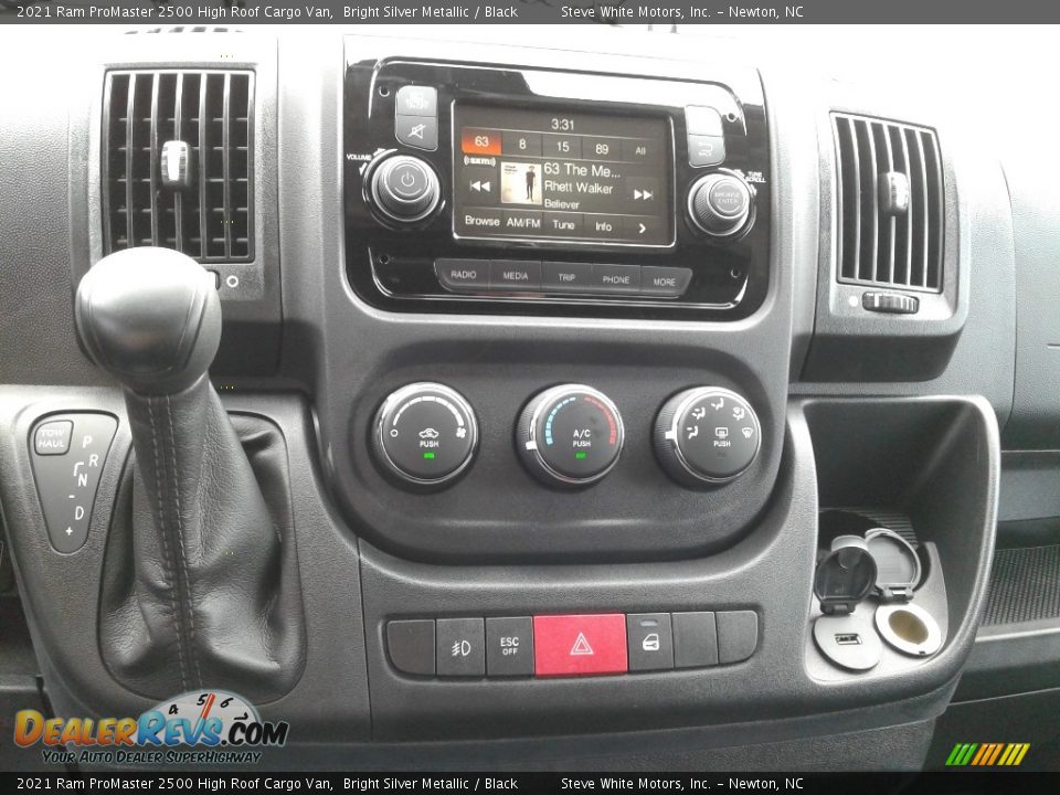 Controls of 2021 Ram ProMaster 2500 High Roof Cargo Van Photo #22