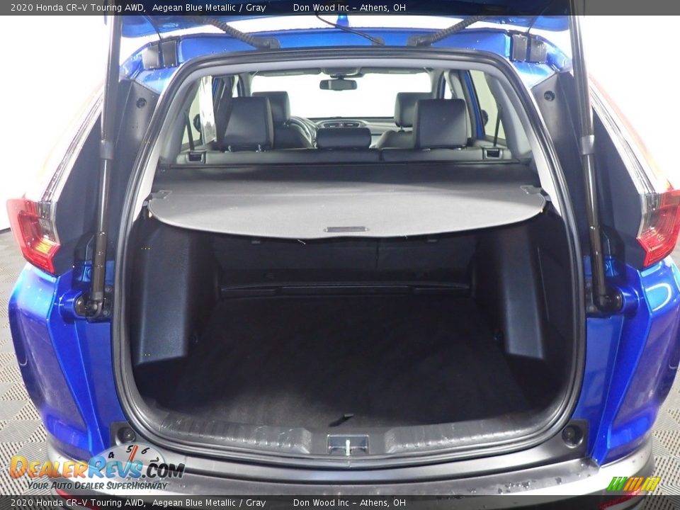 2020 Honda CR-V Touring AWD Aegean Blue Metallic / Gray Photo #19
