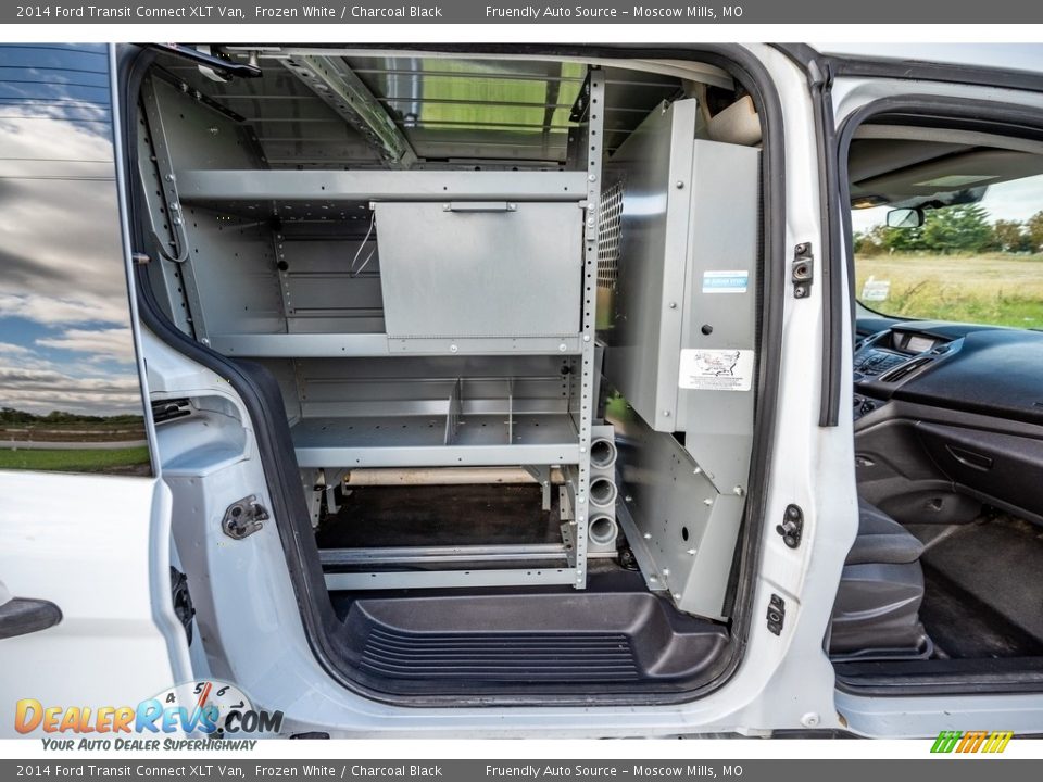 2014 Ford Transit Connect XLT Van Frozen White / Charcoal Black Photo #26