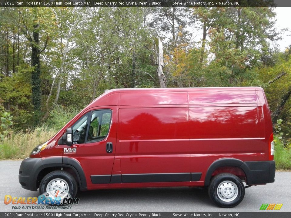 Deep Cherry Red Crystal Pearl 2021 Ram ProMaster 1500 High Roof Cargo Van Photo #1