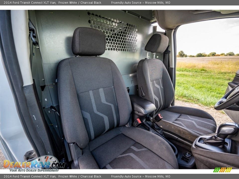 2014 Ford Transit Connect XLT Van Frozen White / Charcoal Black Photo #30