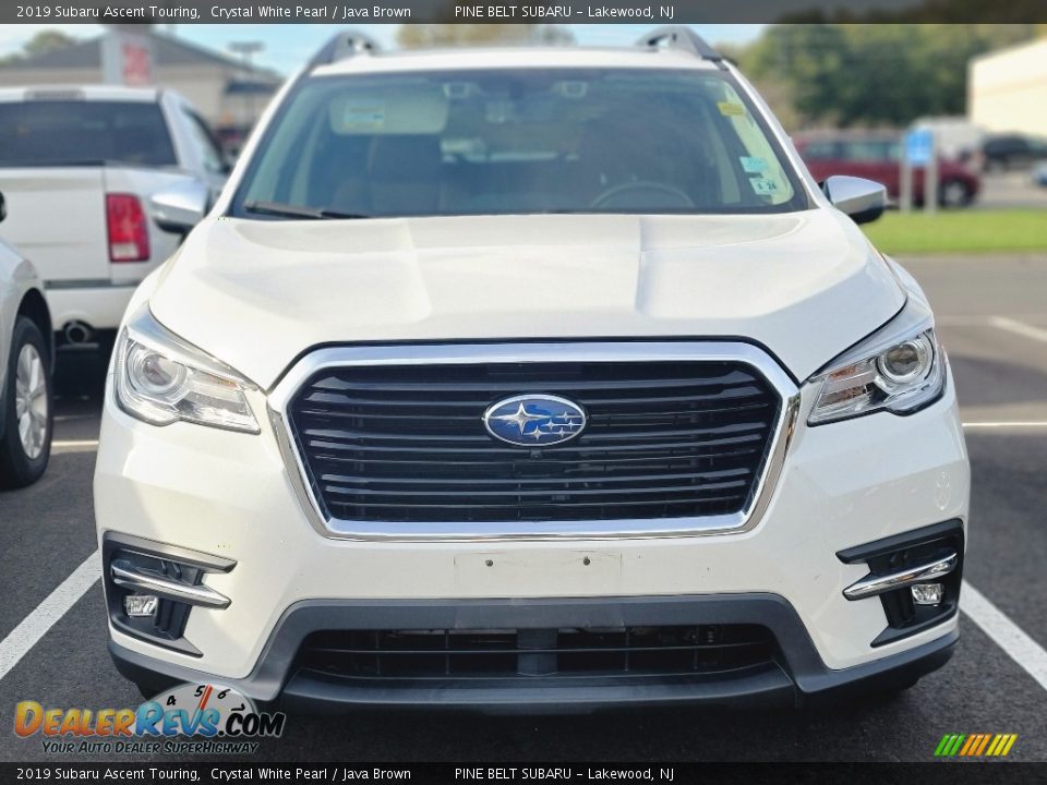 2019 Subaru Ascent Touring Crystal White Pearl / Java Brown Photo #2