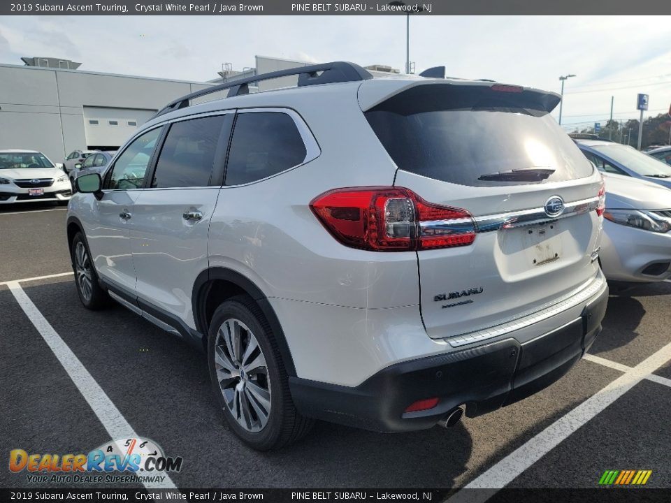 2019 Subaru Ascent Touring Crystal White Pearl / Java Brown Photo #4