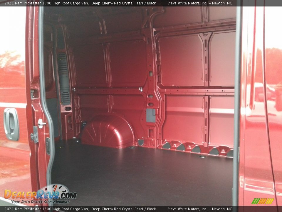 2021 Ram ProMaster 1500 High Roof Cargo Van Deep Cherry Red Crystal Pearl / Black Photo #13