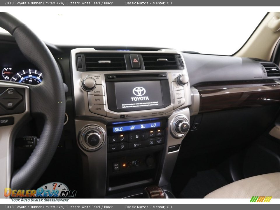 2018 Toyota 4Runner Limited 4x4 Blizzard White Pearl / Black Photo #9