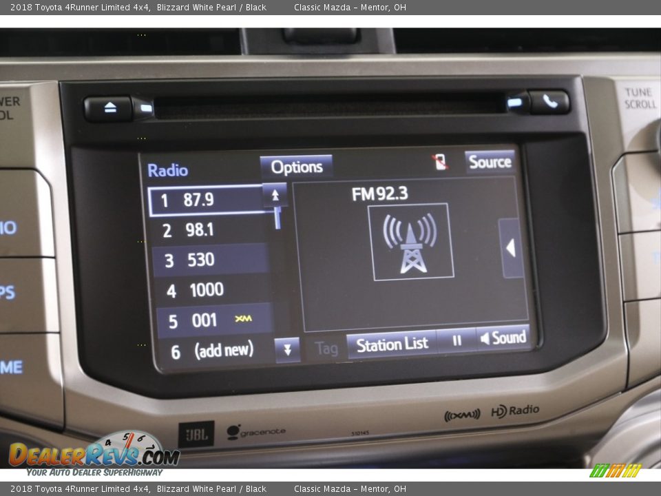 2018 Toyota 4Runner Limited 4x4 Blizzard White Pearl / Black Photo #10