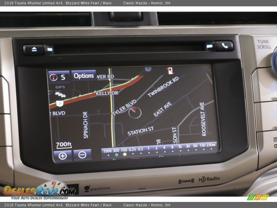 2018 Toyota 4Runner Limited 4x4 Blizzard White Pearl / Black Photo #12