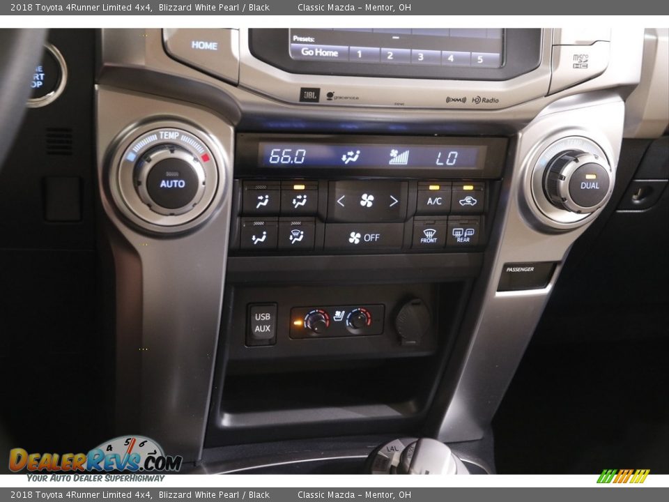 2018 Toyota 4Runner Limited 4x4 Blizzard White Pearl / Black Photo #13