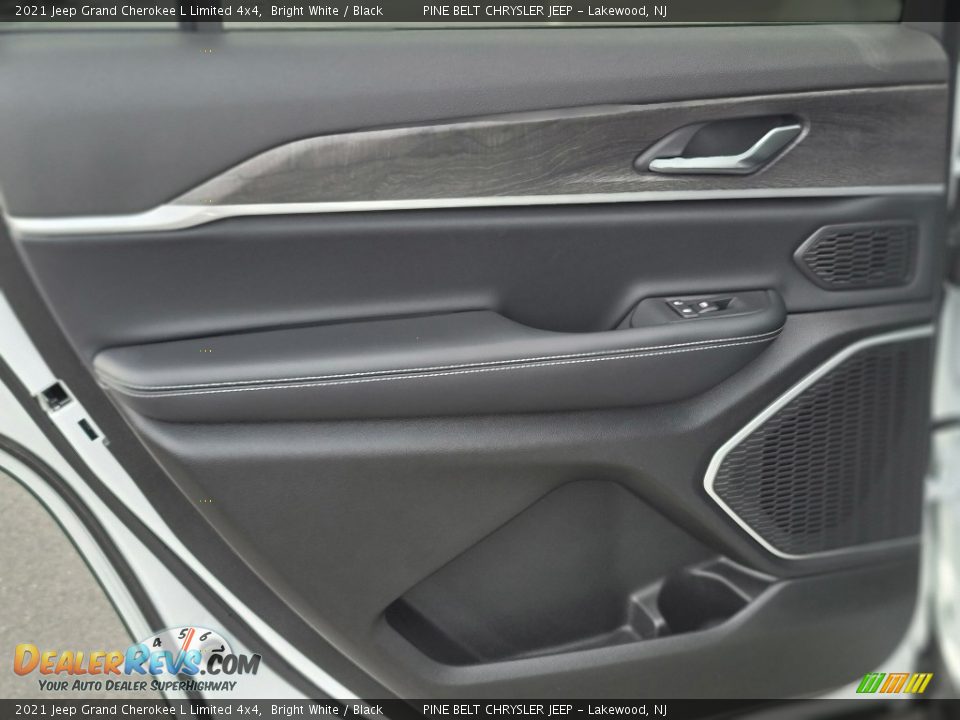 2021 Jeep Grand Cherokee L Limited 4x4 Bright White / Black Photo #9