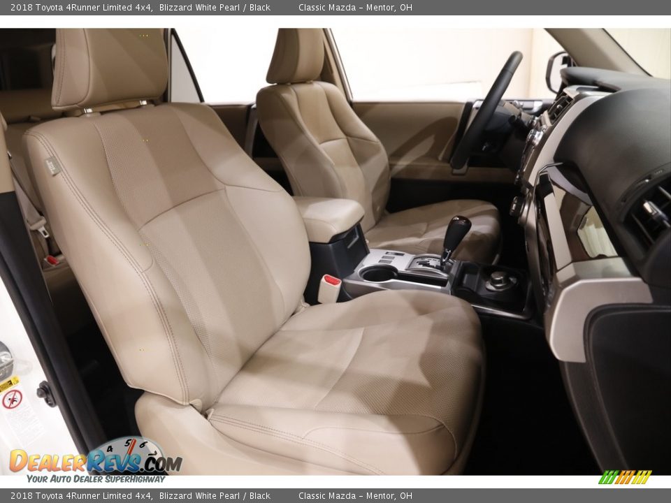 2018 Toyota 4Runner Limited 4x4 Blizzard White Pearl / Black Photo #16