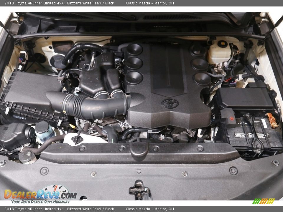 2018 Toyota 4Runner Limited 4x4 Blizzard White Pearl / Black Photo #20