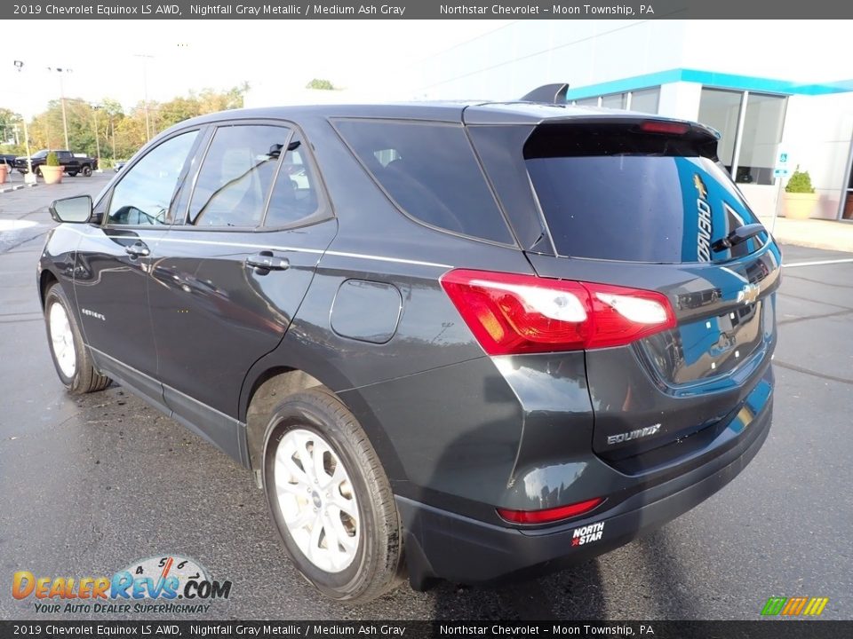 2019 Chevrolet Equinox LS AWD Nightfall Gray Metallic / Medium Ash Gray Photo #4