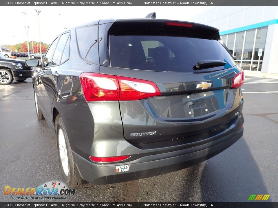 2019 Chevrolet Equinox LS AWD Nightfall Gray Metallic / Medium Ash Gray Photo #5