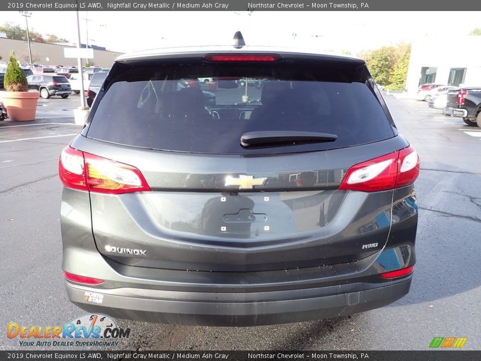 2019 Chevrolet Equinox LS AWD Nightfall Gray Metallic / Medium Ash Gray Photo #6