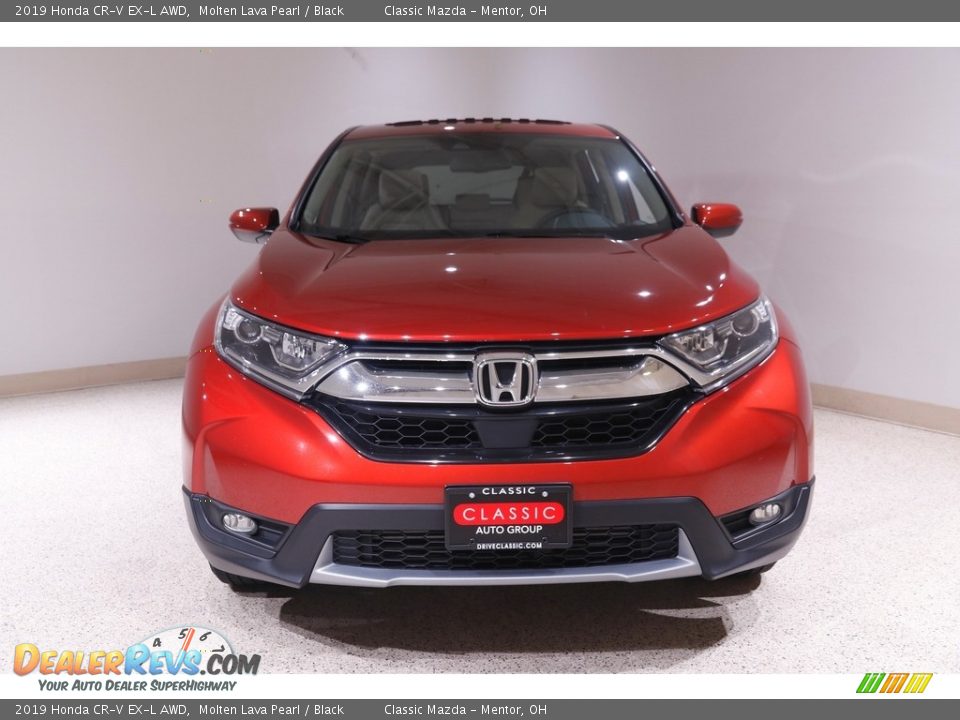 2019 Honda CR-V EX-L AWD Molten Lava Pearl / Black Photo #2