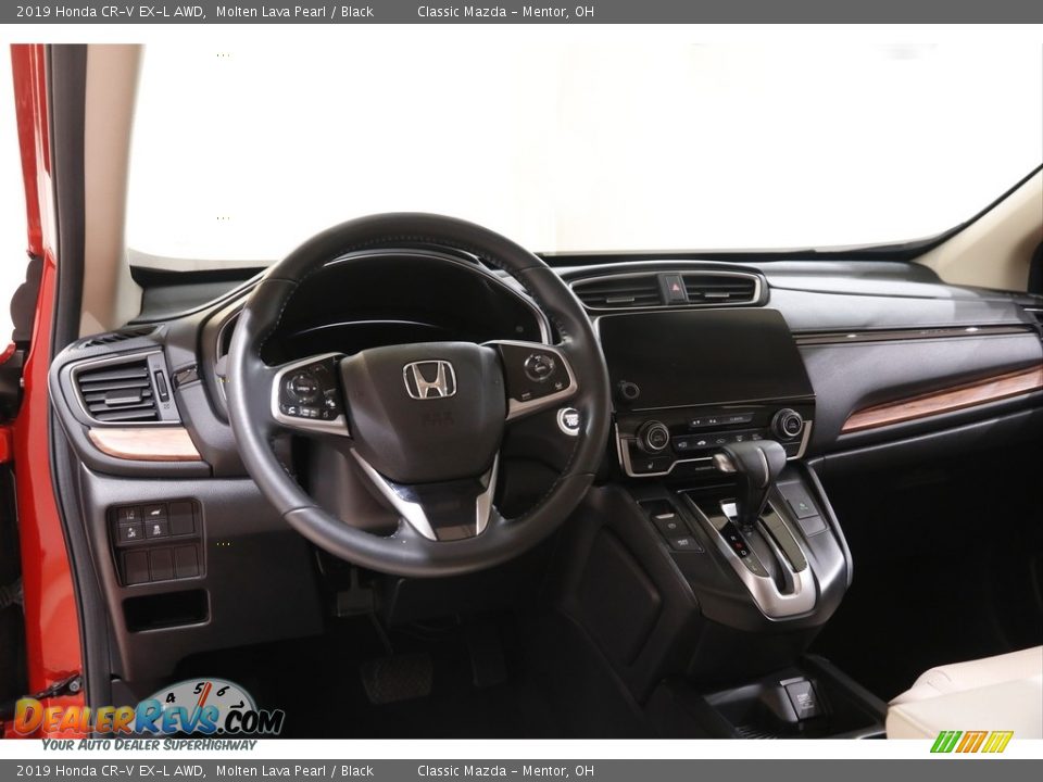 2019 Honda CR-V EX-L AWD Molten Lava Pearl / Black Photo #6