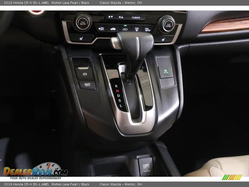 2019 Honda CR-V EX-L AWD Molten Lava Pearl / Black Photo #10
