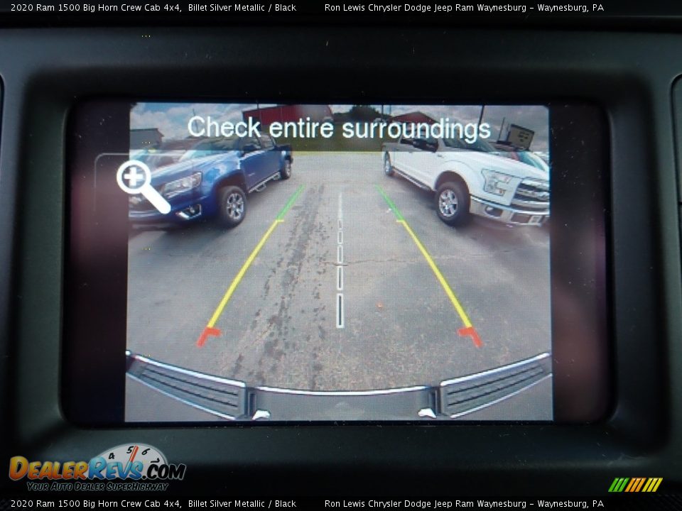 2020 Ram 1500 Big Horn Crew Cab 4x4 Billet Silver Metallic / Black Photo #18