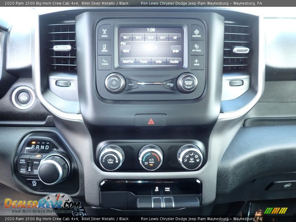 2020 Ram 1500 Big Horn Crew Cab 4x4 Billet Silver Metallic / Black Photo #19