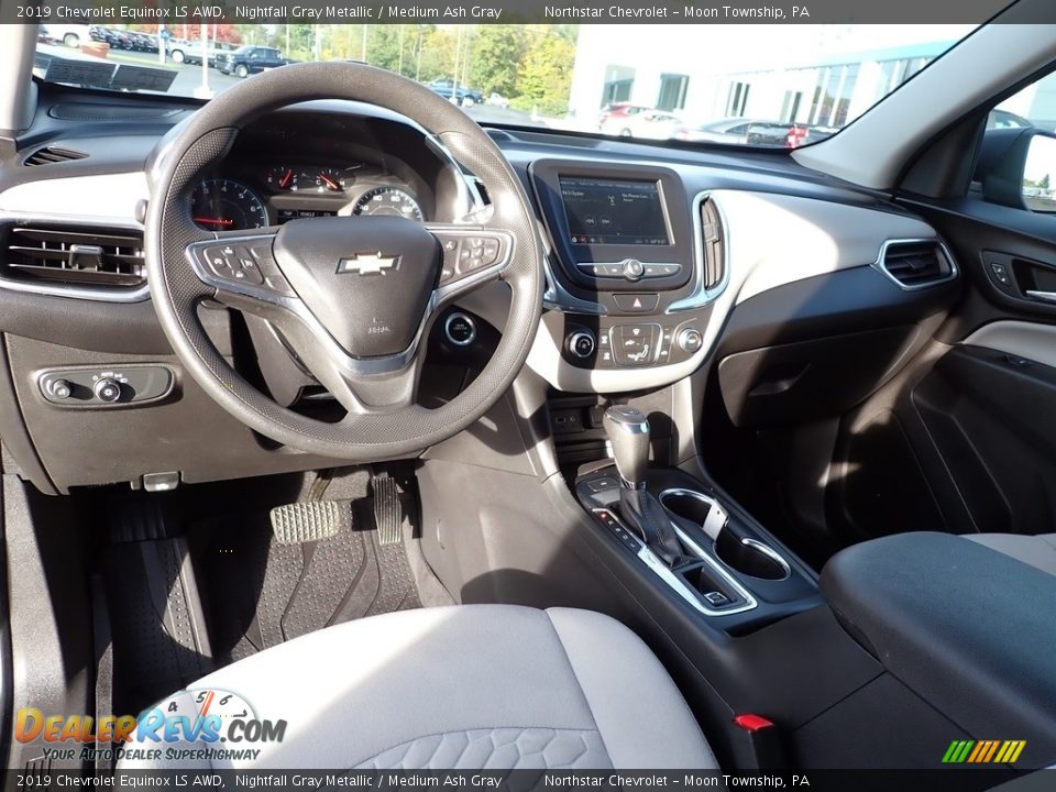 2019 Chevrolet Equinox LS AWD Nightfall Gray Metallic / Medium Ash Gray Photo #22